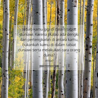 1 Korintus 3:3 IDN Gambar Ayat Alkitab