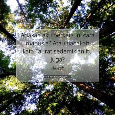 1 Korintus 9:8 IDN Gambar Ayat Alkitab