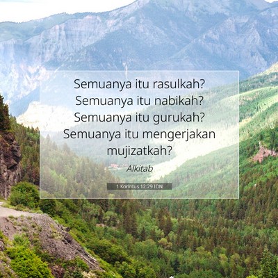 1 Korintus 12:29 IDN Gambar Ayat Alkitab