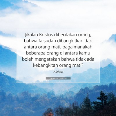 1 Korintus 15:12 Ayat Alkitab Dijelaskan