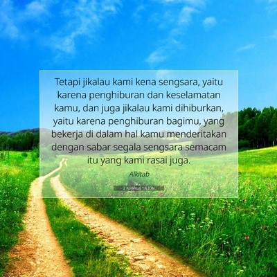 2 Korintus 1:6 Ayat Alkitab Dijelaskan