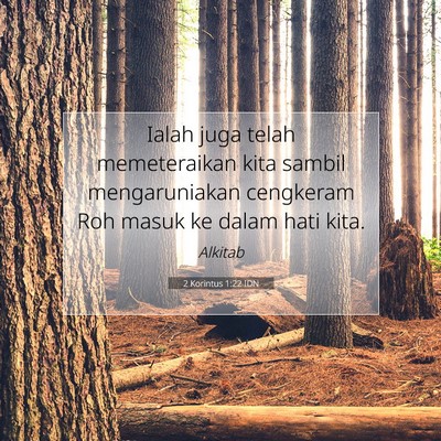 2 Korintus 1:22 Ayat Alkitab Dijelaskan
