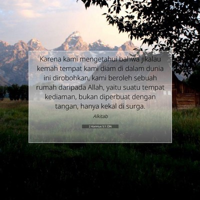 2 Korintus 5:1 IDN Gambar Ayat Alkitab