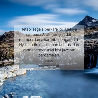 2 Korintus 5:18 IDN Gambar Ayat Alkitab