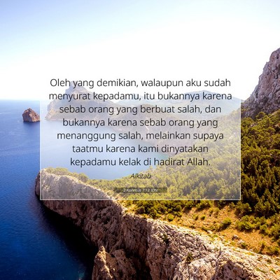 2 Korintus 7:12 IDN Gambar Ayat Alkitab