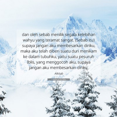 2 Korintus 12:7 IDN Gambar Ayat Alkitab