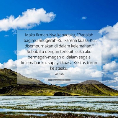 2 Korintus 12:9 IDN Gambar Ayat Alkitab