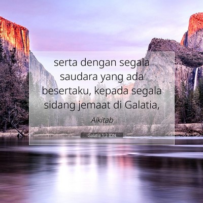 Galatia 1:2 Ayat Alkitab Dijelaskan