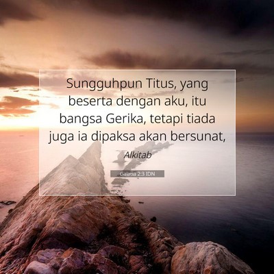 Galatia 2:3 IDN Gambar Ayat Alkitab
