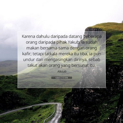 Galatia 2:12 IDN Gambar Ayat Alkitab