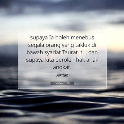Galatia 4:5 IDN Gambar Ayat Alkitab