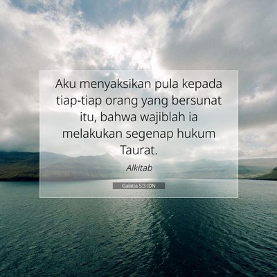 Galatia 5:3 IDN Gambar Ayat Alkitab
