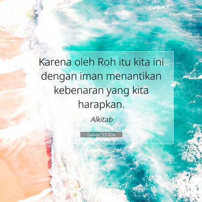 Galatia 5:5 IDN Gambar Ayat Alkitab