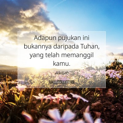 Galatia 5:8 Ayat Alkitab Dijelaskan