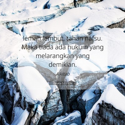 Galatia 5:23 IDN Gambar Ayat Alkitab
