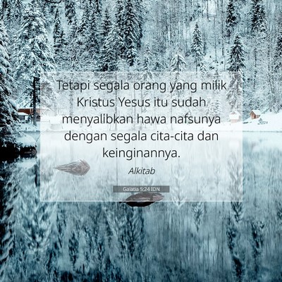 Galatia 5:24 IDN Gambar Ayat Alkitab