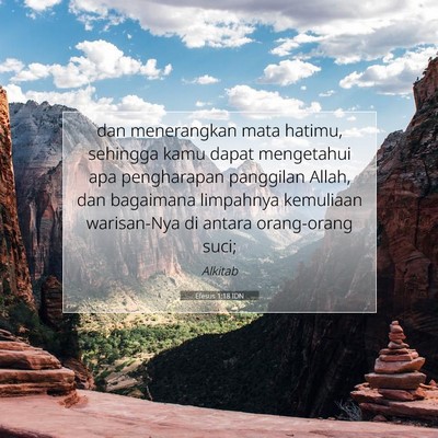 Efesus 1:18 Ayat Alkitab Dijelaskan