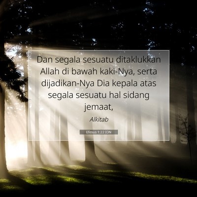 Efesus 1:22 Ayat Alkitab Dijelaskan
