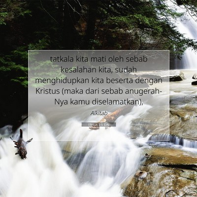 Efesus 2:5 IDN Gambar Ayat Alkitab