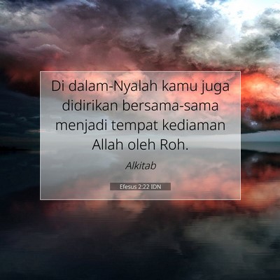 Efesus 2:22 IDN Gambar Ayat Alkitab