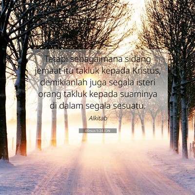 Efesus 5:24 IDN Gambar Ayat Alkitab