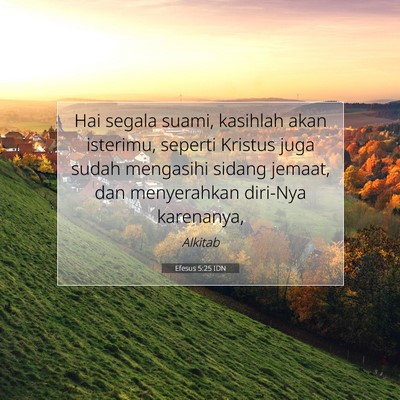 Efesus 5:25 IDN Gambar Ayat Alkitab