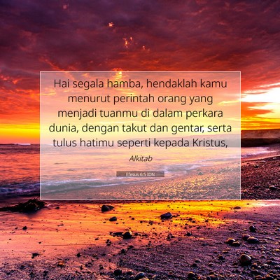 Efesus 6:5 IDN Gambar Ayat Alkitab