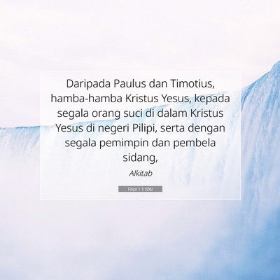 Filipi 1:1 Ayat Alkitab Dijelaskan