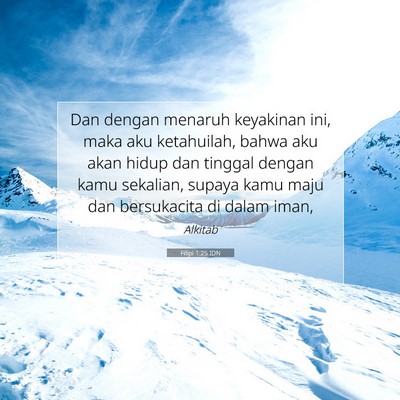 Filipi 1:25 Ayat Alkitab Dijelaskan