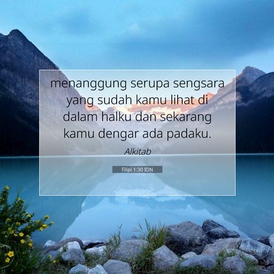 Filipi 1:30 Ayat Alkitab Dijelaskan