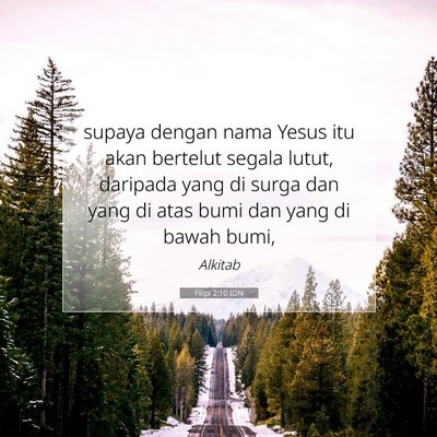 Filipi 2:10 IDN Gambar Ayat Alkitab