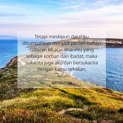 Filipi 2:17 IDN Gambar Ayat Alkitab