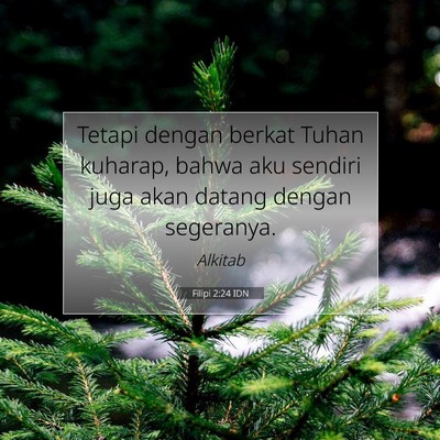 Filipi 2:24 IDN Gambar Ayat Alkitab