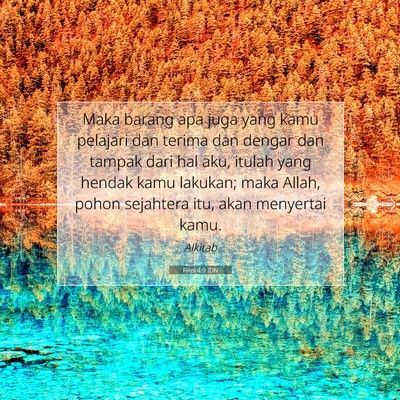 Filipi 4:9 IDN Gambar Ayat Alkitab
