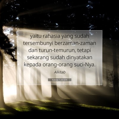 Kolose 1:26 IDN Gambar Ayat Alkitab