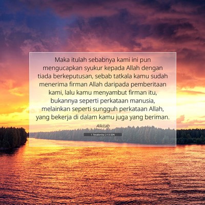 1 Tesalonika 2:13 IDN Gambar Ayat Alkitab