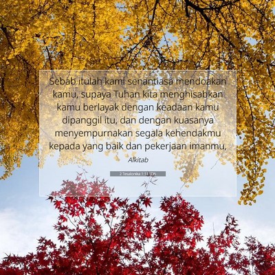 2 Tesalonika 1:11 Ayat Alkitab Dijelaskan