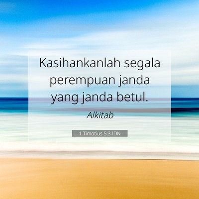 1 Timotius 5:3 Ayat Alkitab Dijelaskan