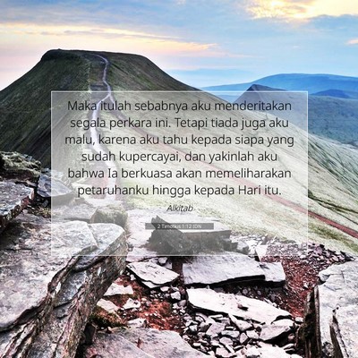 2 Timotius 1:12 Ayat Alkitab Dijelaskan