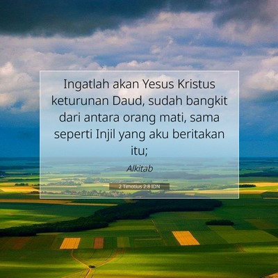 2 Timotius 2:8 IDN Gambar Ayat Alkitab