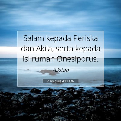 2 Timotius 4:19 IDN Gambar Ayat Alkitab