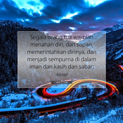 Titus 2:2 IDN Gambar Ayat Alkitab