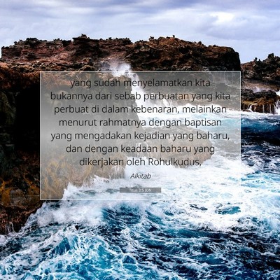 Titus 3:5 IDN Gambar Ayat Alkitab