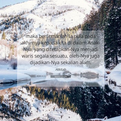 Ibrani 1:2 Ayat Alkitab Dijelaskan