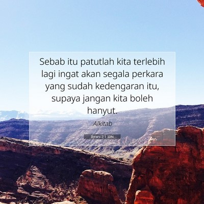 Ibrani 2:1 IDN Gambar Ayat Alkitab