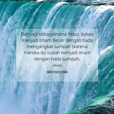 Ibrani 7:20 Ayat Alkitab Dijelaskan
