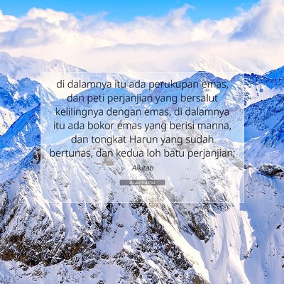 Ibrani 9:4 IDN Gambar Ayat Alkitab