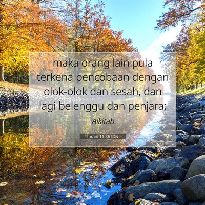 Ibrani 11:36 IDN Gambar Ayat Alkitab