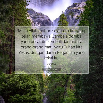 Ibrani 13:20 IDN Gambar Ayat Alkitab