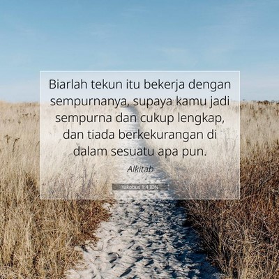 Yakobus 1:4 Ayat Alkitab Dijelaskan